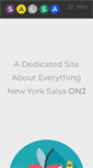 Mobile Screenshot of nysalsa101.com