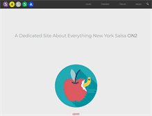 Tablet Screenshot of nysalsa101.com